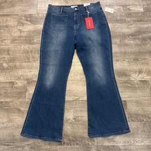 Lucky Brand Women's Dark Blue Flare Jeans